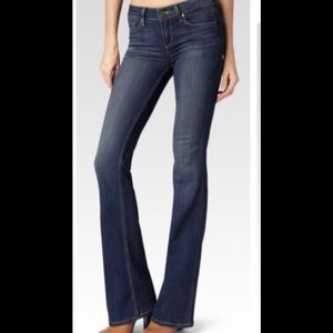 Paige Skyline Jeans, Dark Blue, size 30